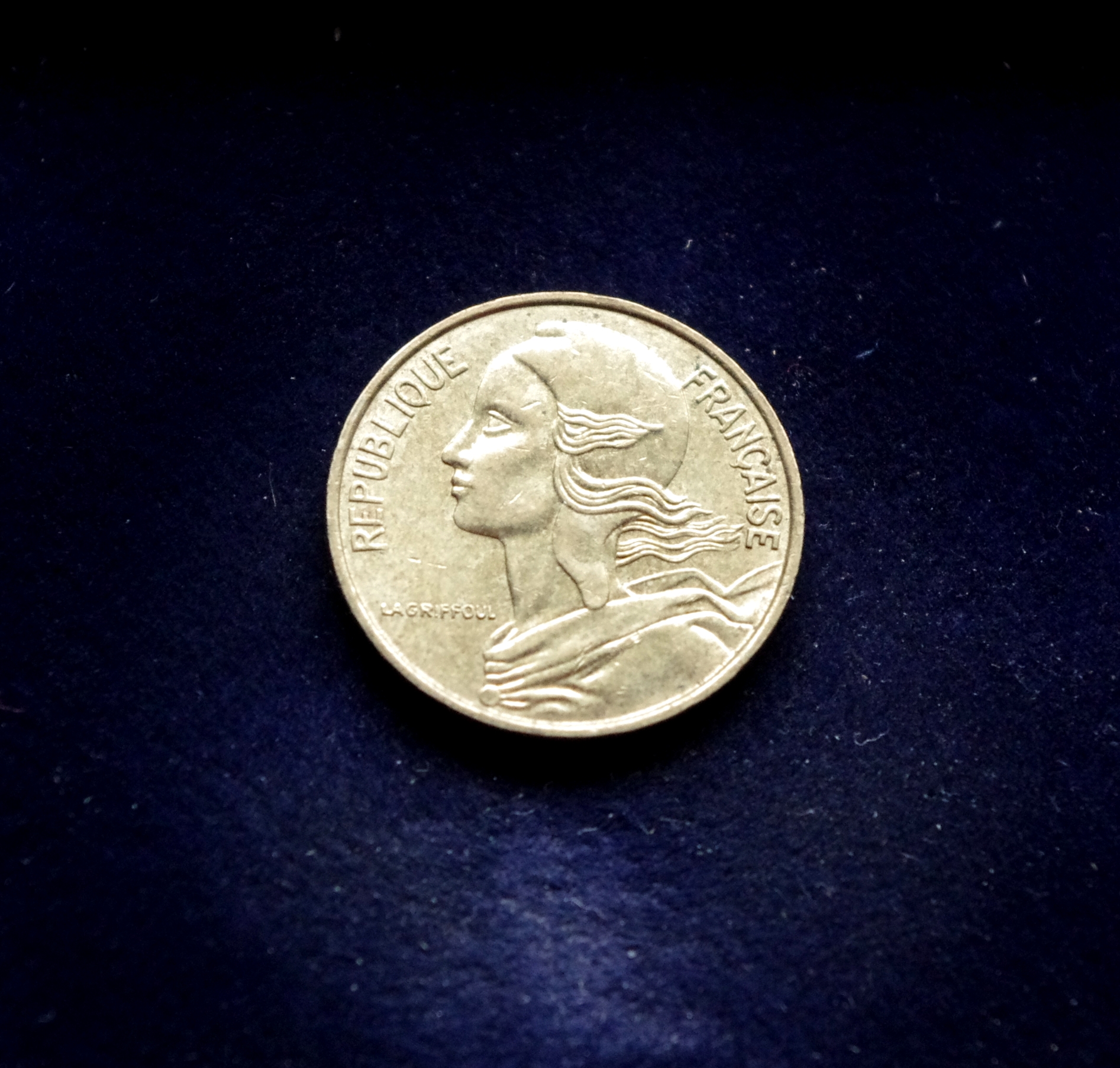 Prancūzija, 5 santimai 1996m