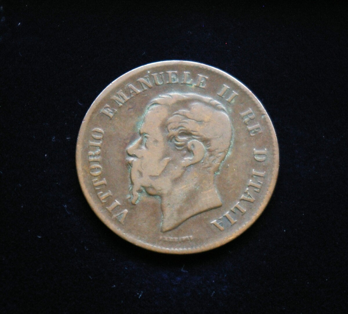 Italija, 5 čentezimai 1867m-N