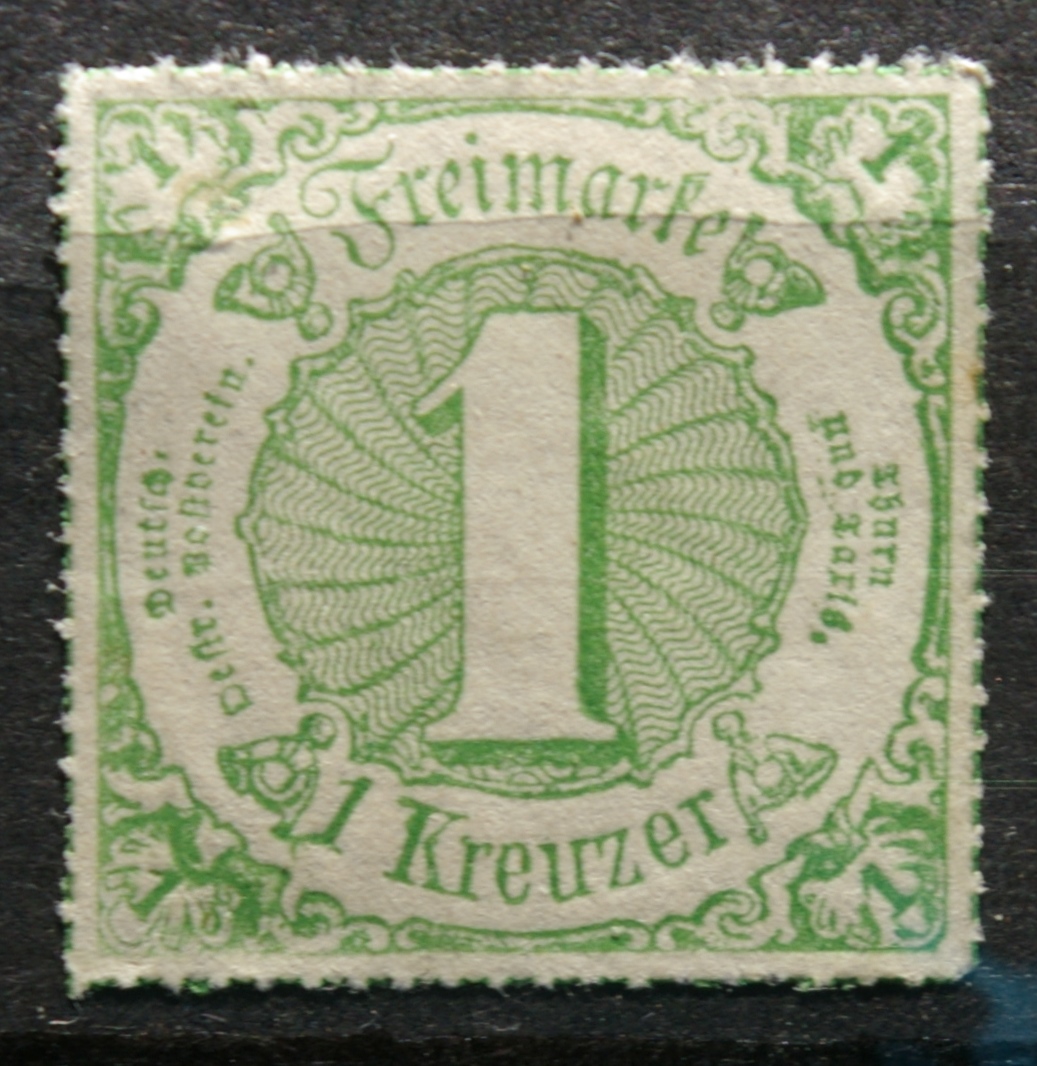 Senoji Vokietija, Thurn und Taxis, 1866m, MiNr 51 MNH**