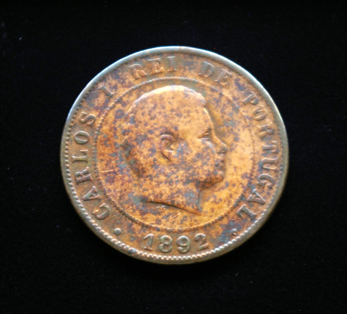 Portugalija, 20 realų 1892m