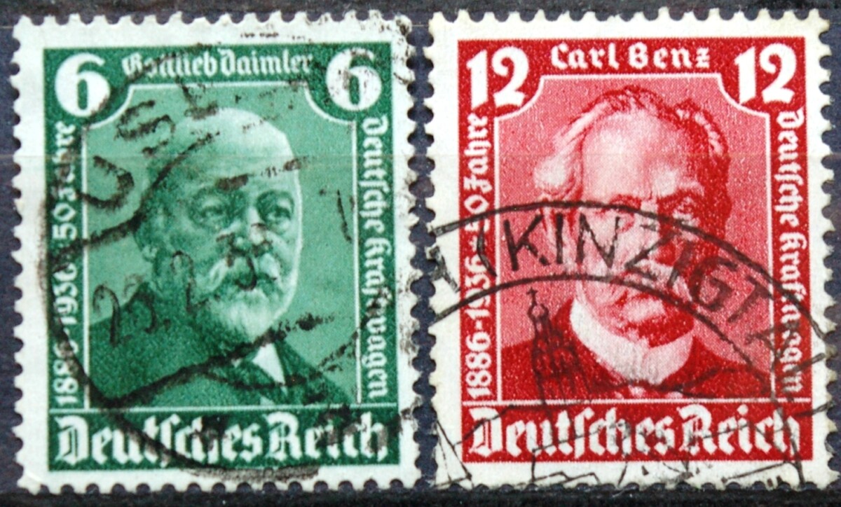 Vokietijos Reichas, pilna serija MiNr 604-605 Used(O)