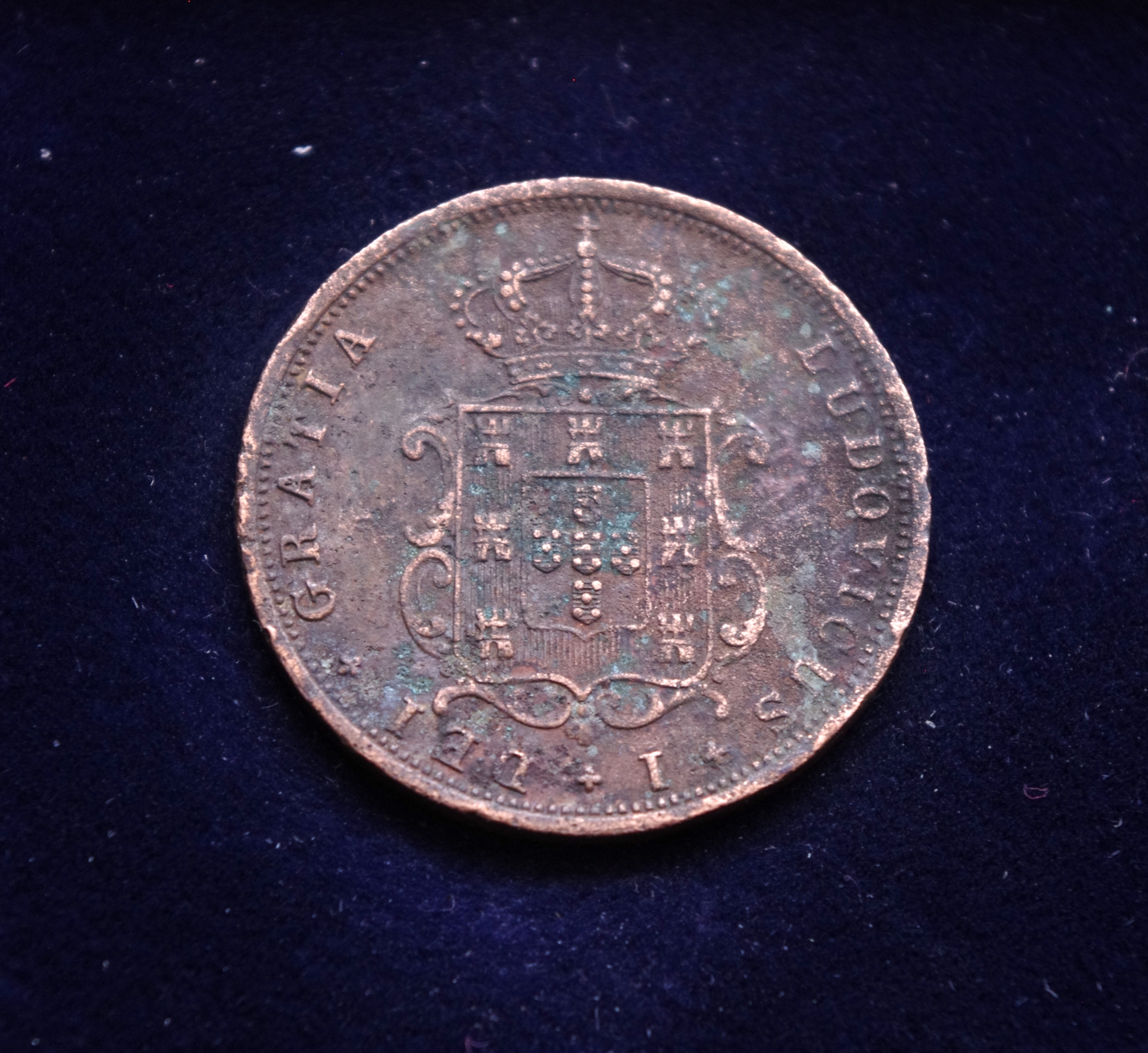 Portugalija, 5 realai 1876m E