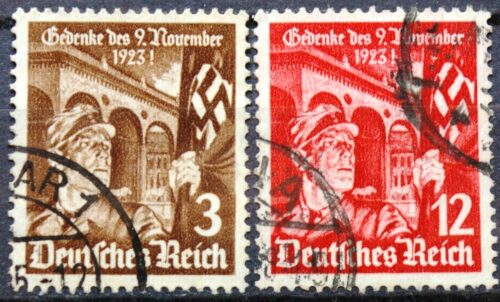 Vokietijos Reichas, pilna serija, MiNr 598-599 Used (O)