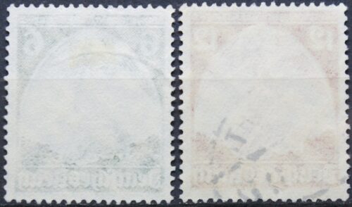 Vokietijos Reichas, pilna serija MiNr 586-587 Used (O)