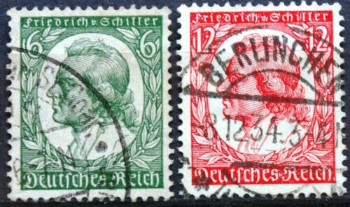 Vokietijos Reichas, pilna serija MiNr 554-555 Used(O)