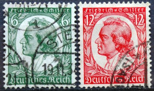 Vokietijos Reichas, pilna serija MiNr 554-555 Used(O)