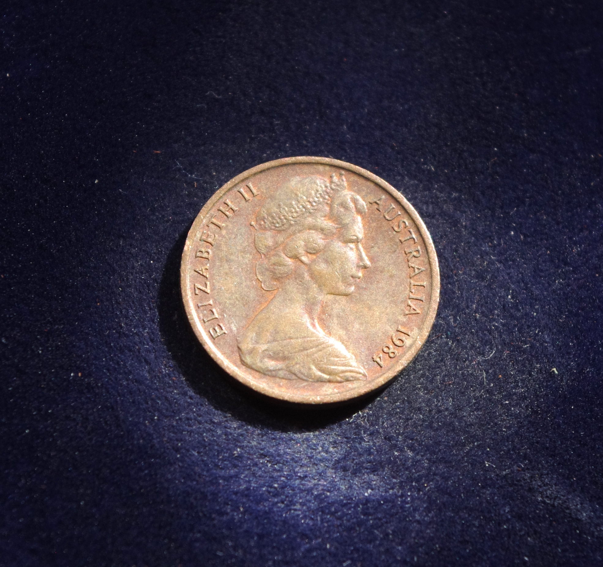 Australija, 1 centas 1984m