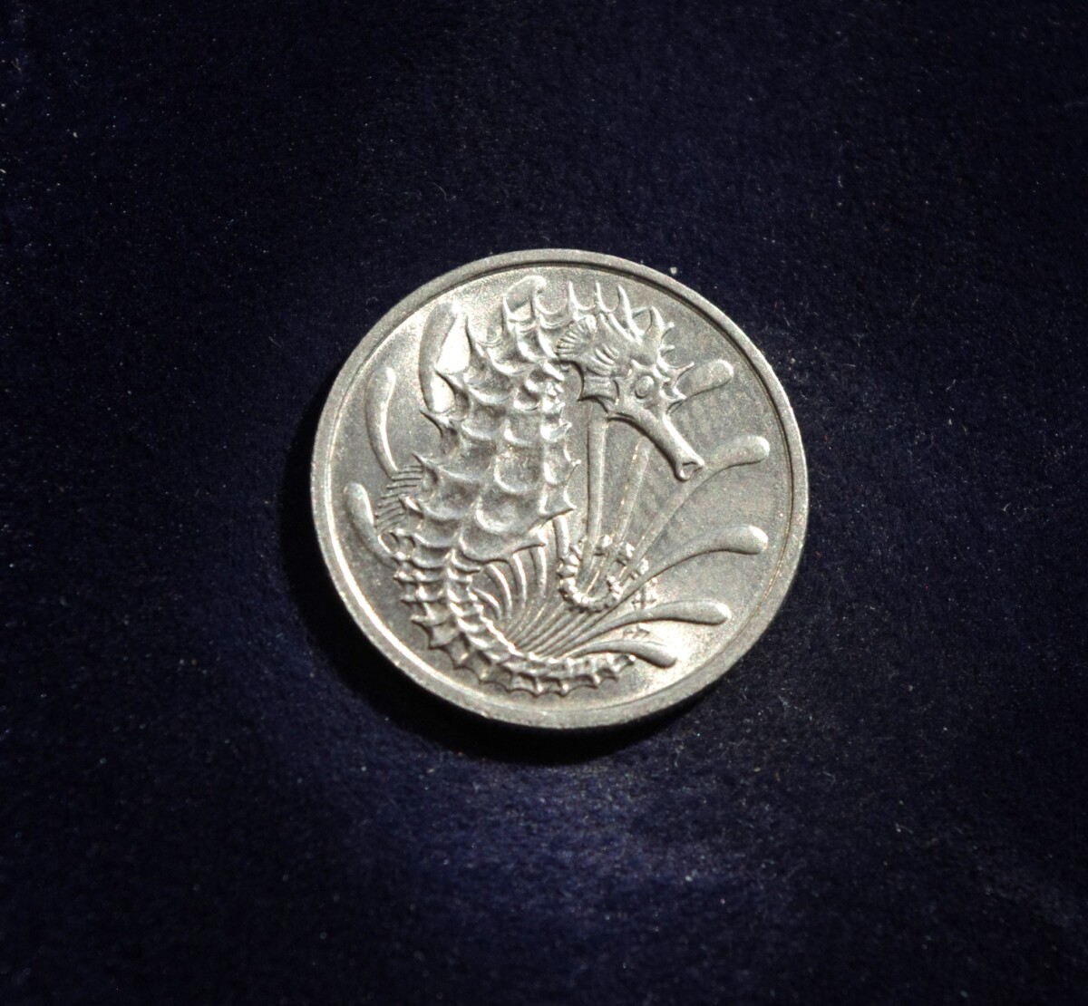 Singapūras, 10 centų 1976m