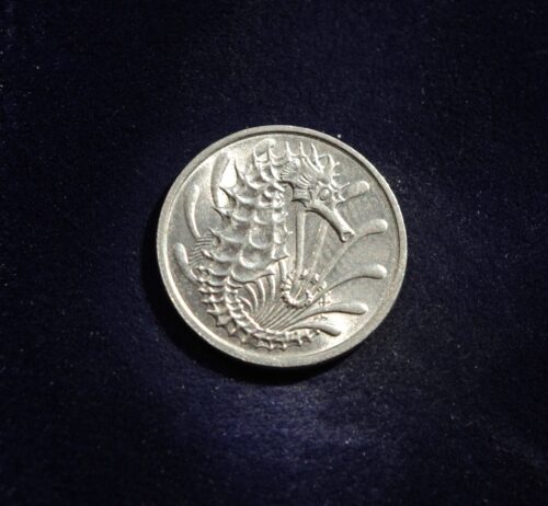 Singapūras, 10 centų 1976m