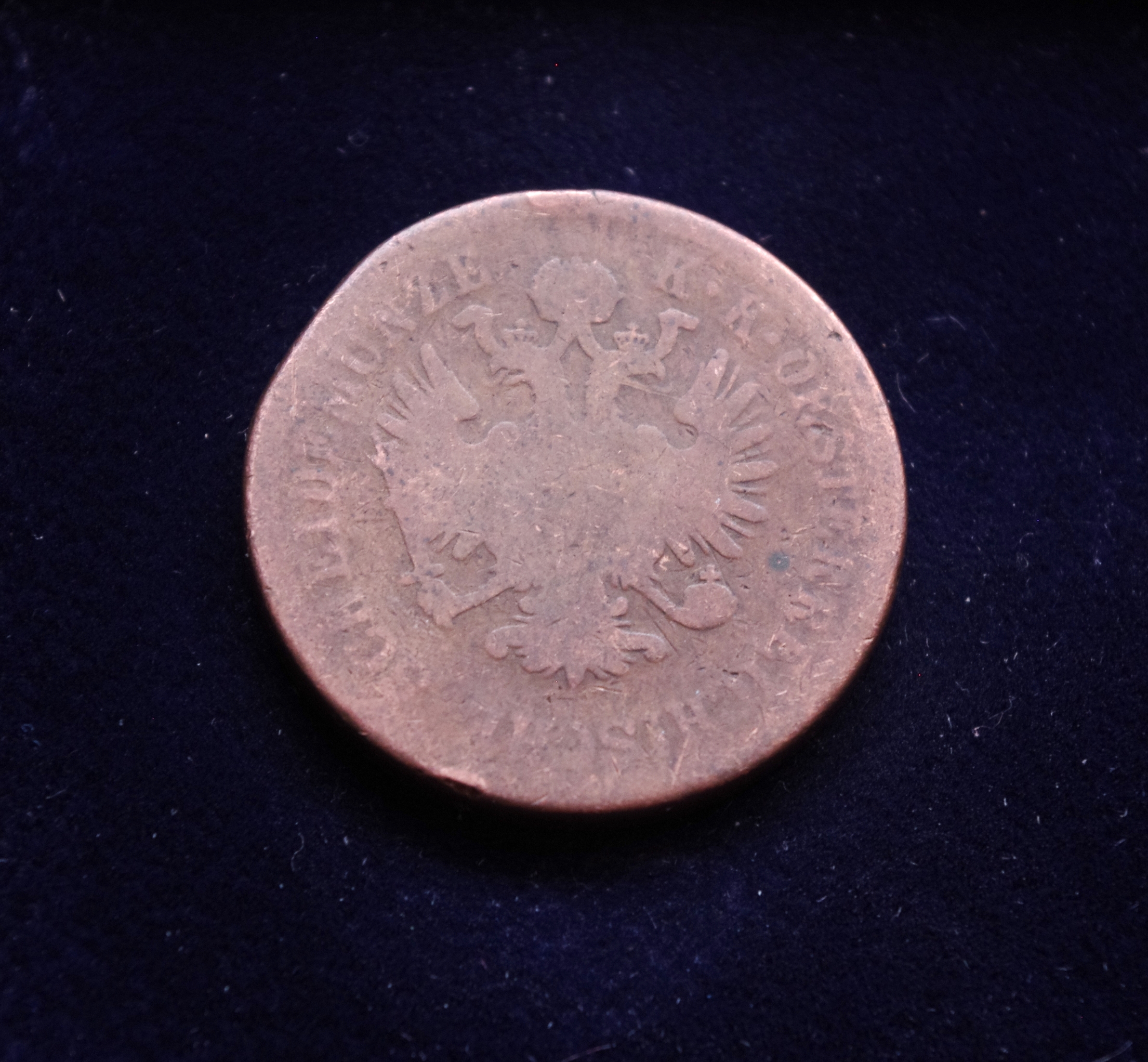 Austrija, 4 kreiceriai 1861m-B E