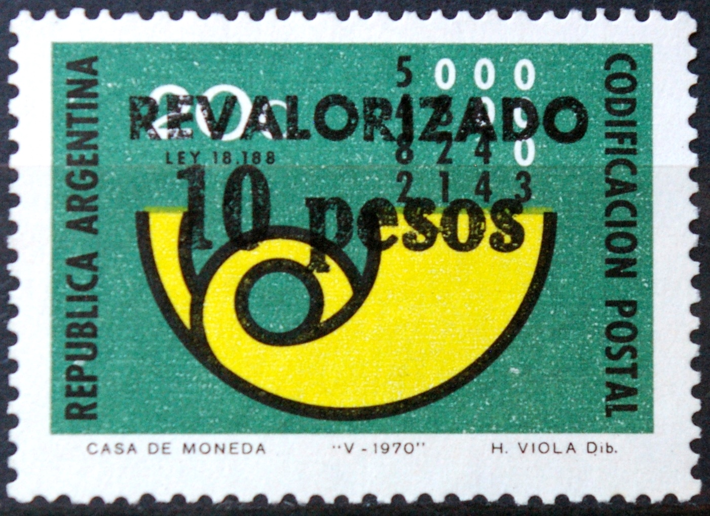 Argentina ScNr 1082 MNG(*) E