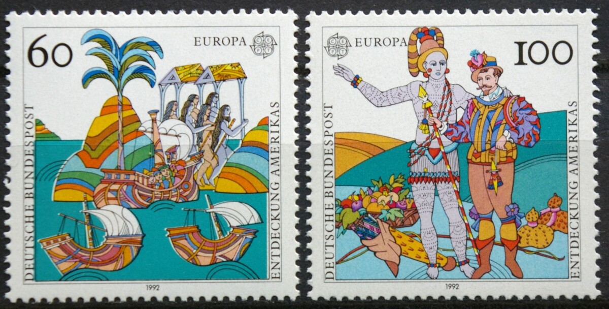 Vokietija, pilna serija MiNr 1608-1609 MNH**