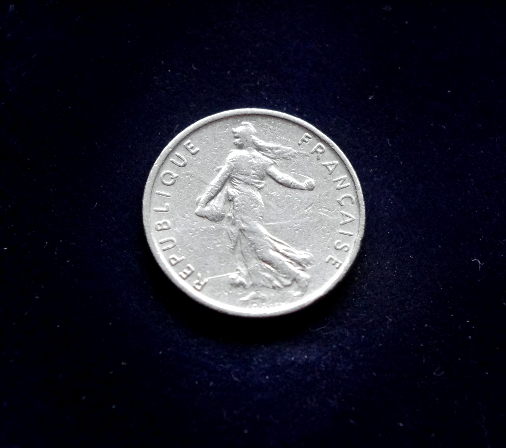 Prancūzija, 1/2 franko, 1966m