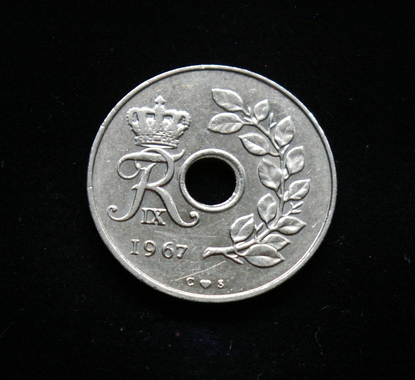 Danija, 25 erės 1967m