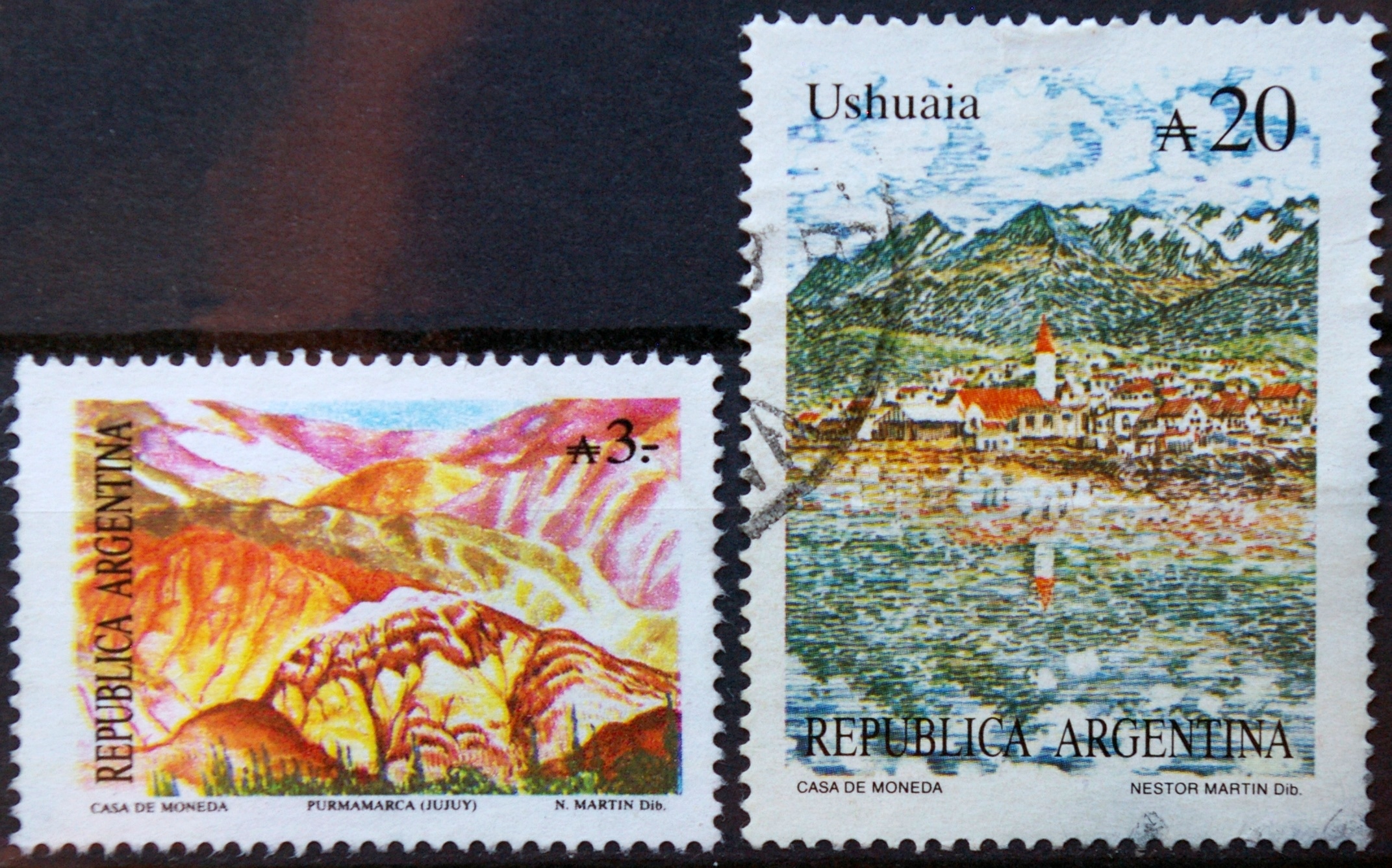 Argentina, pilna serija ScNr 1635A-1635B Used(O) E