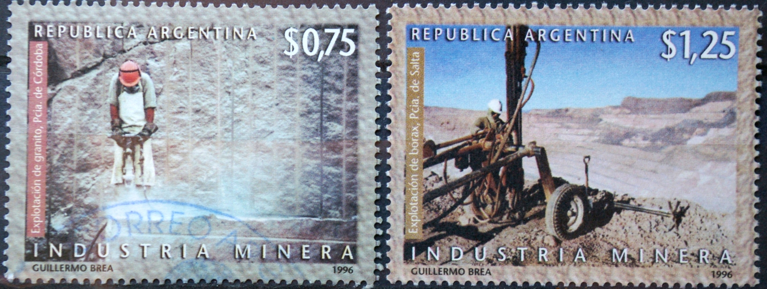 Argentina, pilna serija, MiNr 2337-2338 Used (O)/MNH** E