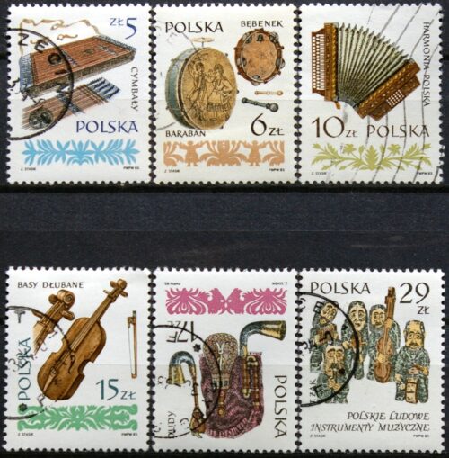 Lenkija, pilna serija MiNr 2899-2904 Used(O)