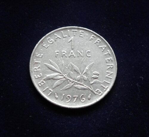 Prancūzija, 1 frankas, 1976m