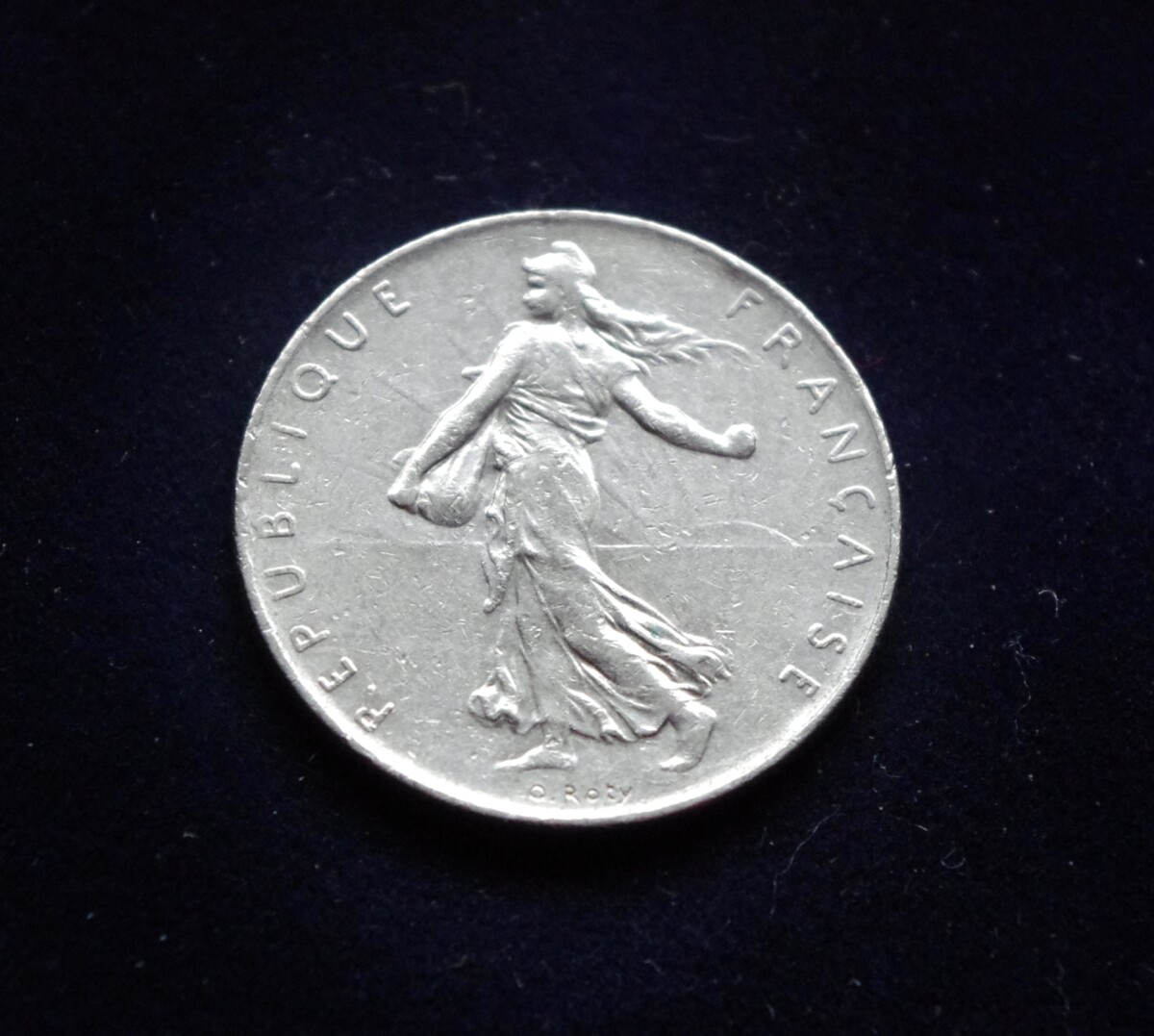 Prancūzija, 1 frankas, 1976m