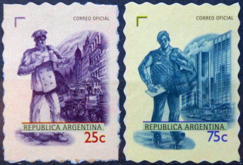 Argentina, pilna serija, MiNr 2640-2641 MNG (*) E