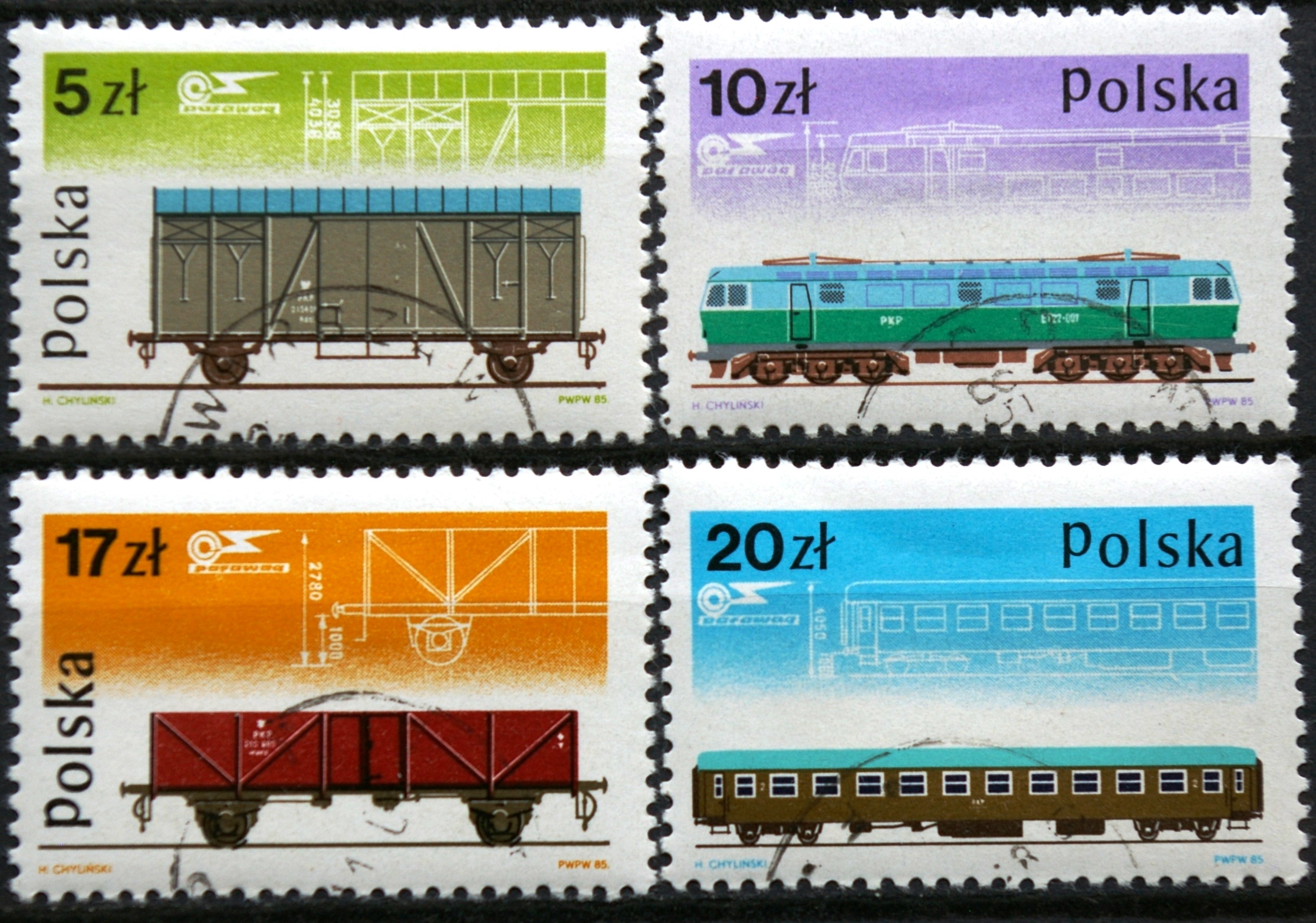 Lenkija, pilna serija ScNr 2694-2697 Used(O)