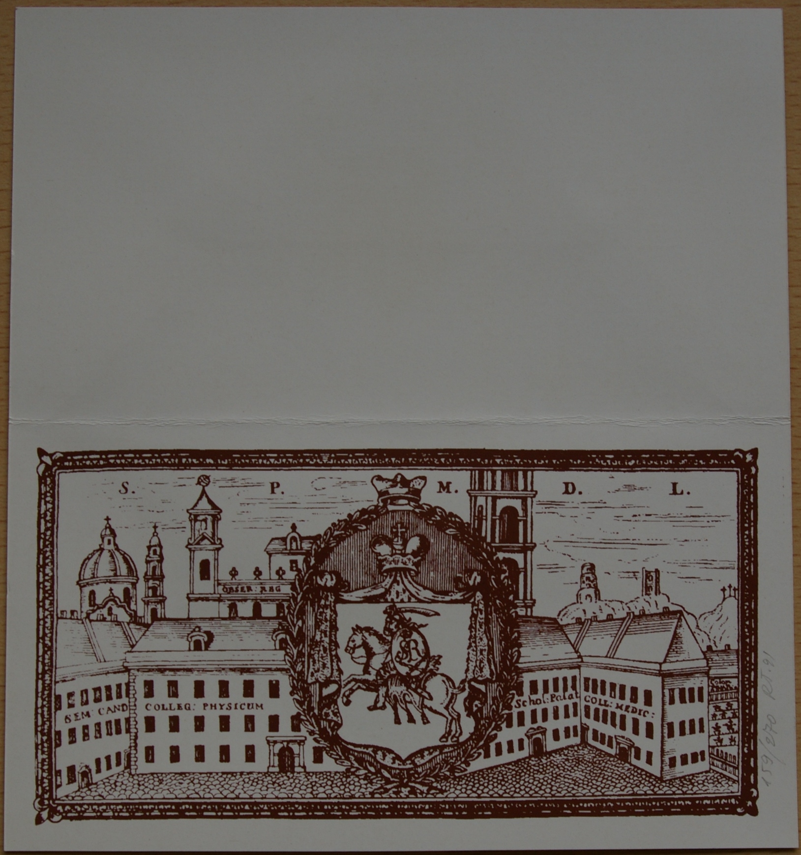 Dailininko A. Šakalio 1991m kolekcinis vokas su atvirute Nr 59 G