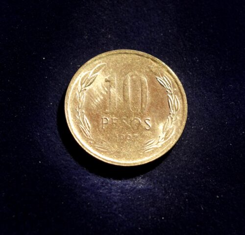 Čilė, 10 pesų 1997m