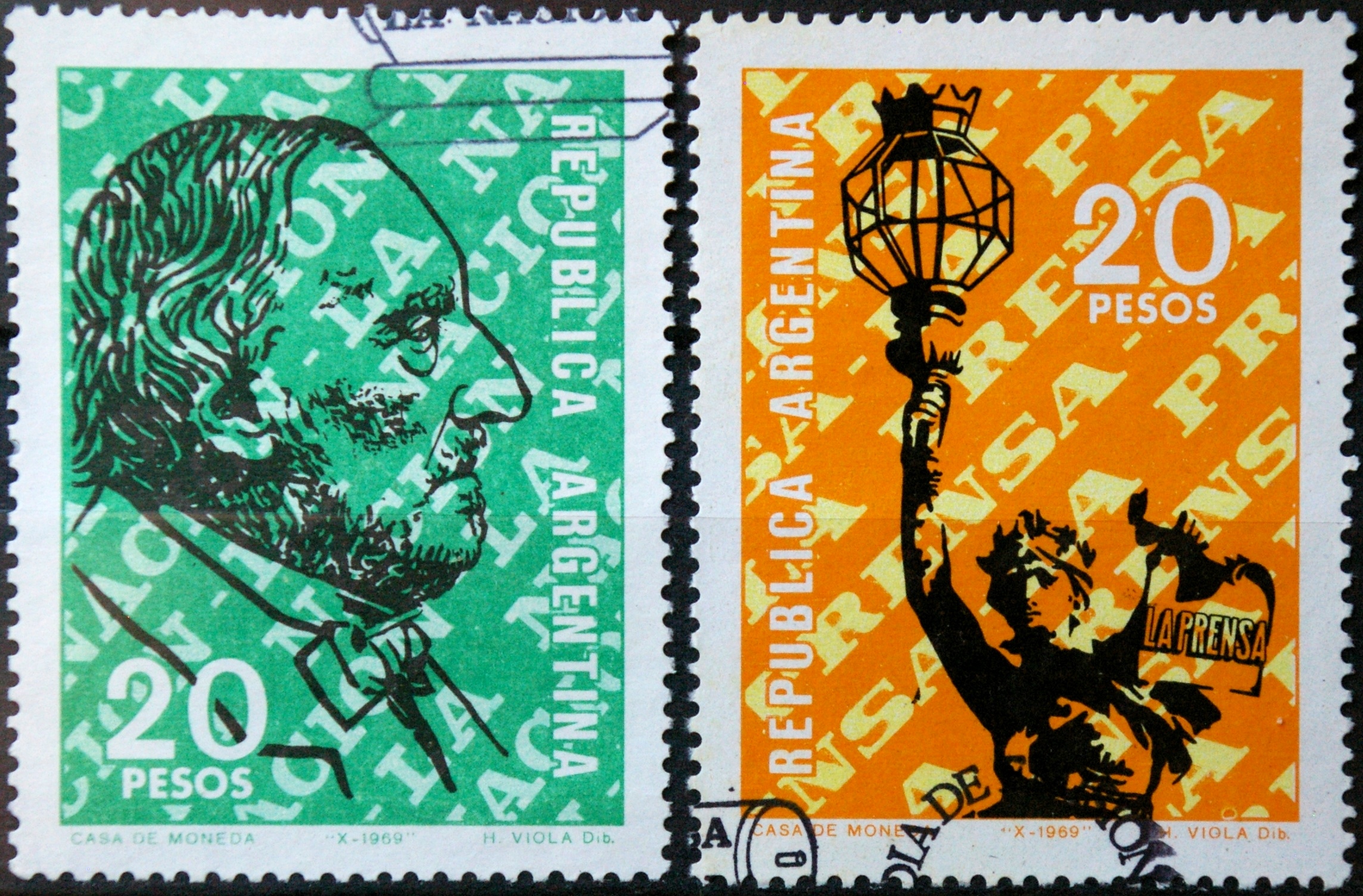 Argentina, pilna serija ScNr 906-907 Used(O) E