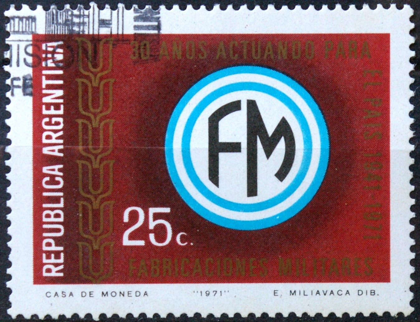 Argentina ScNr 965 Used(O) E