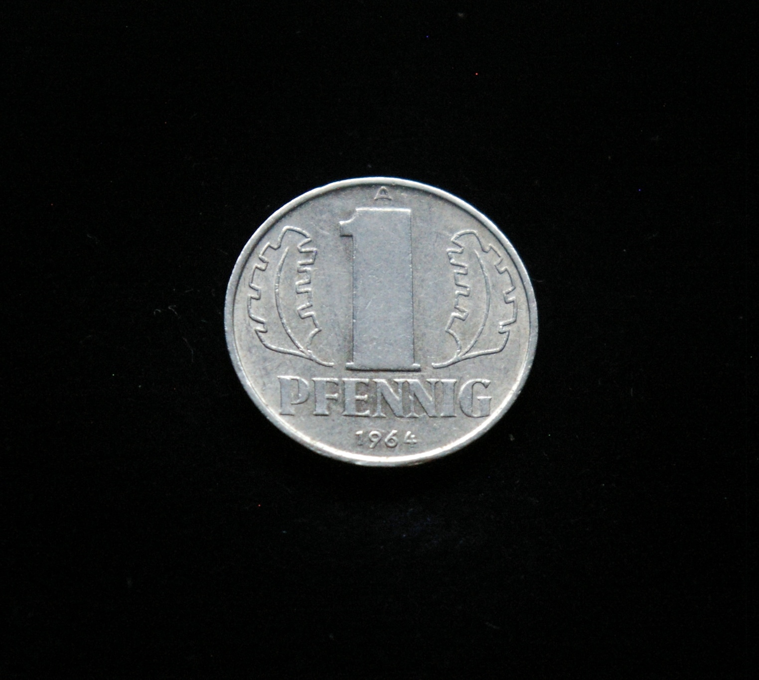 Vokietijos Demokratinė Respublika, 1 pfenigas 1964m