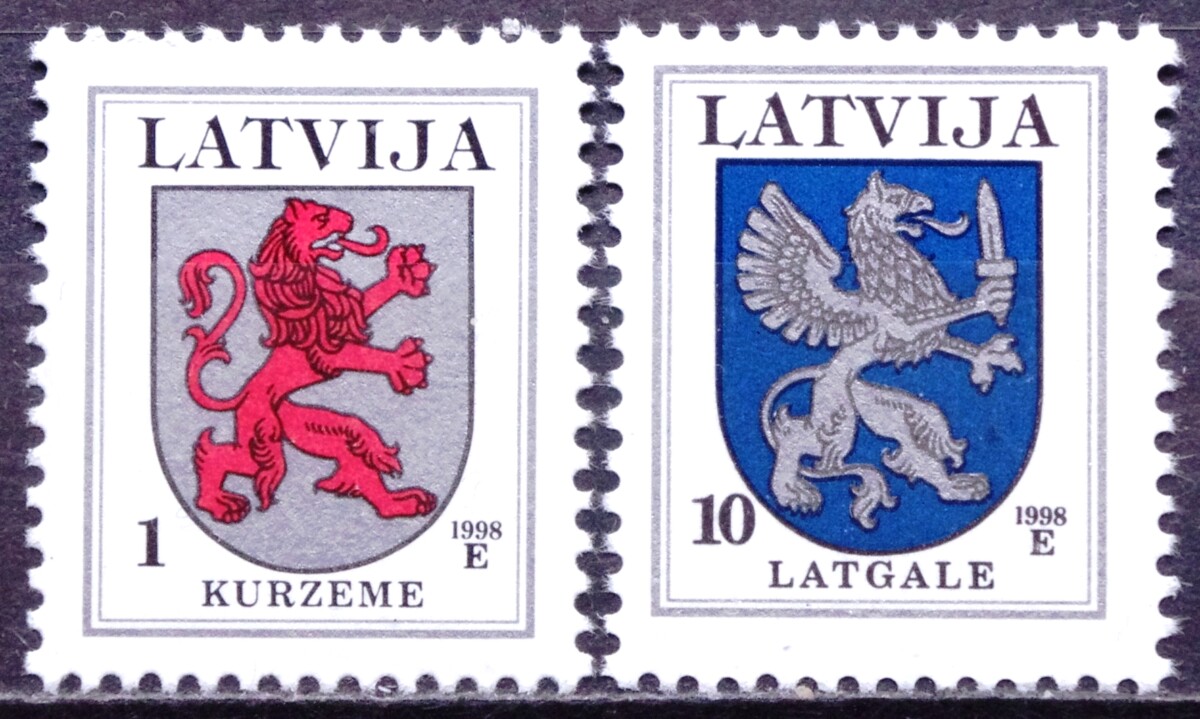 Latvija, pilna serija MiNr 371, 374 AIV MNH**
