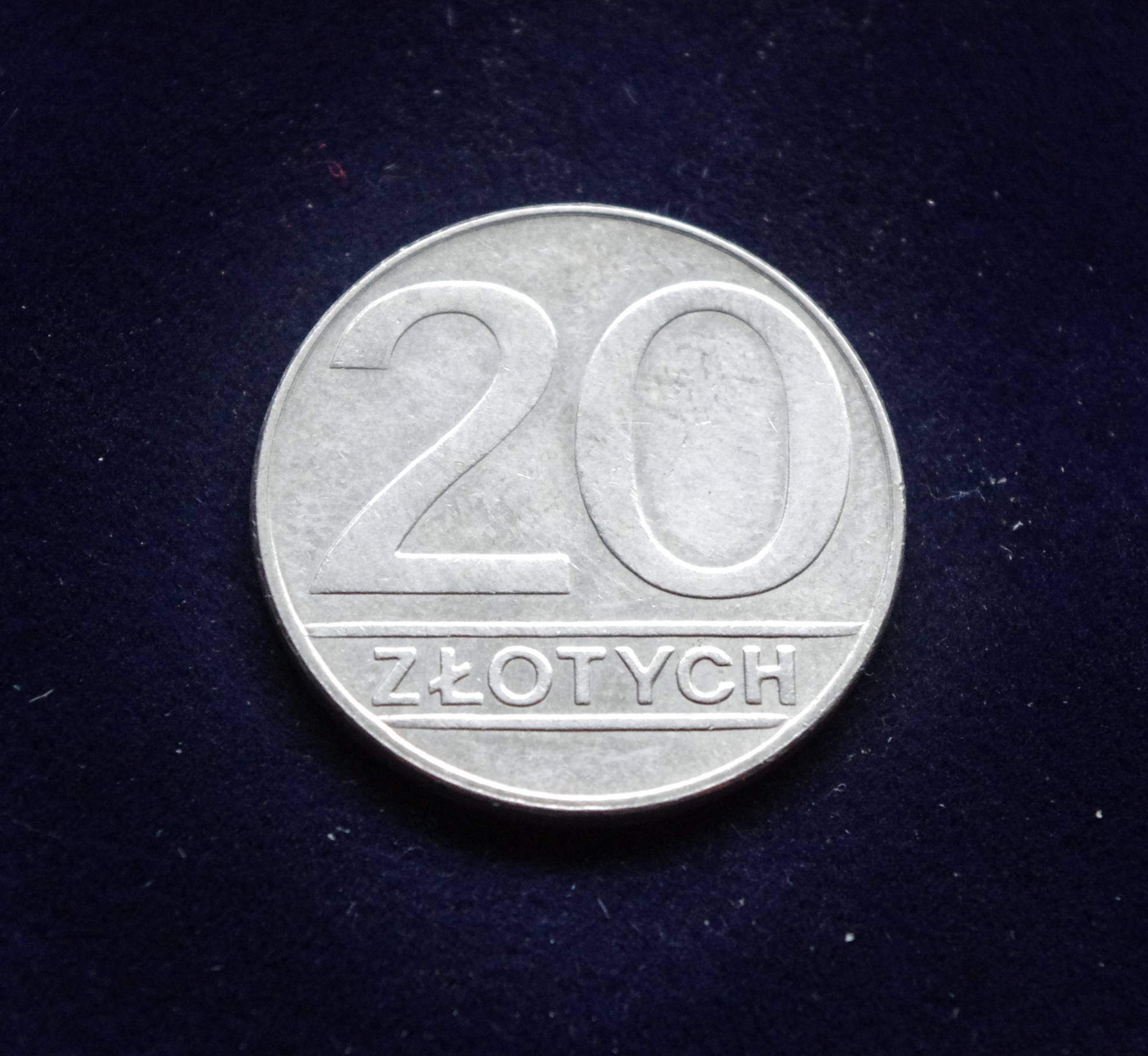 Lenkija, 20 zlotų 1990m