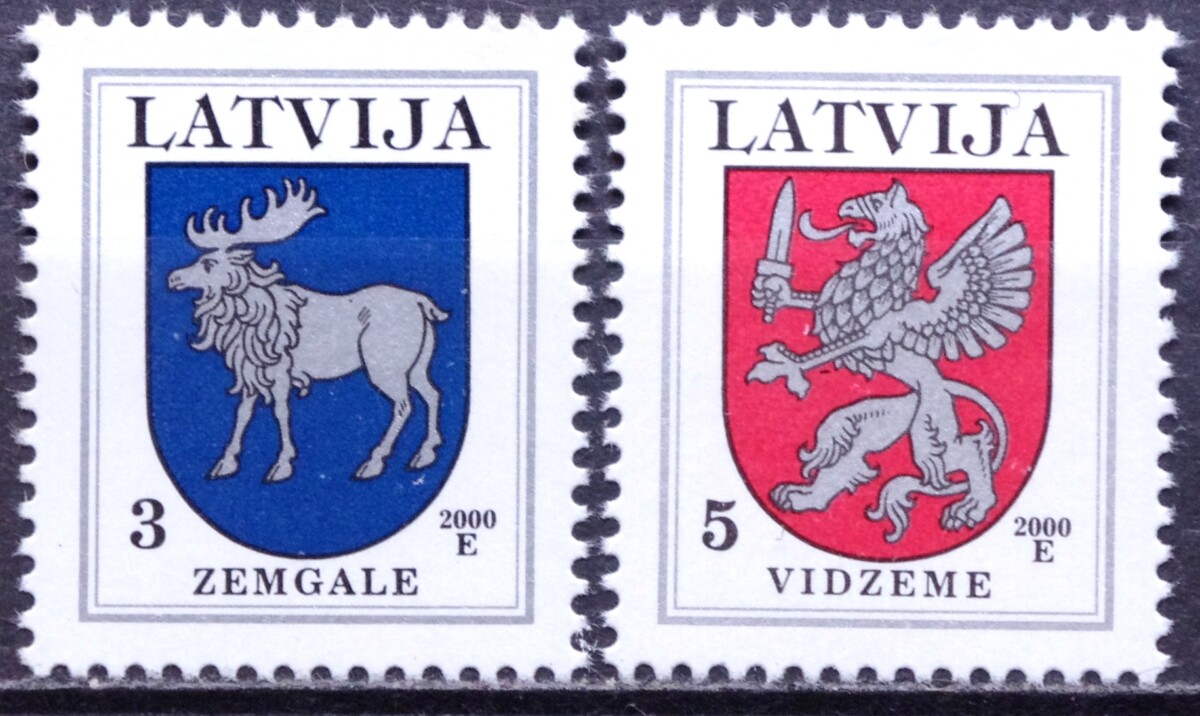 Latvija, pilna serija MiNr 372-373 CVI MNH**