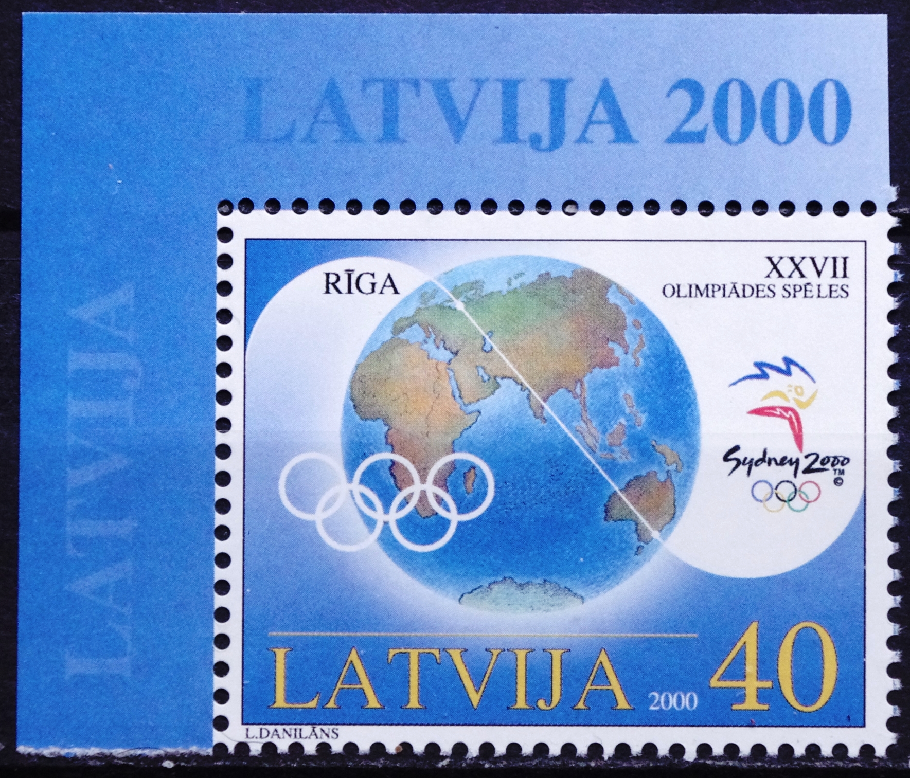 Latvija, MiNr 528 (Zf) MNH**