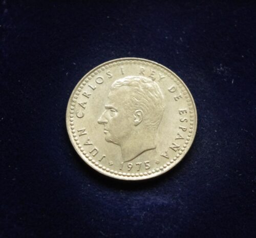 Ispanija, 1 peseta, 1975m *79