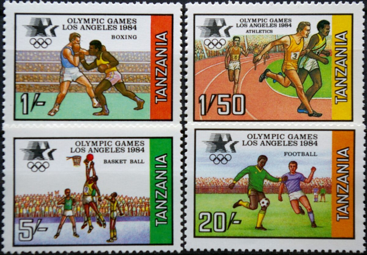 Tanzanija, pilna serija MiNr 242-245 MNH** V