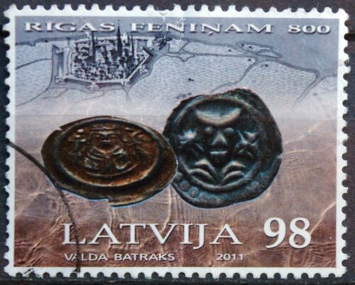 Latvija, MiNr 808 Used (O) E
