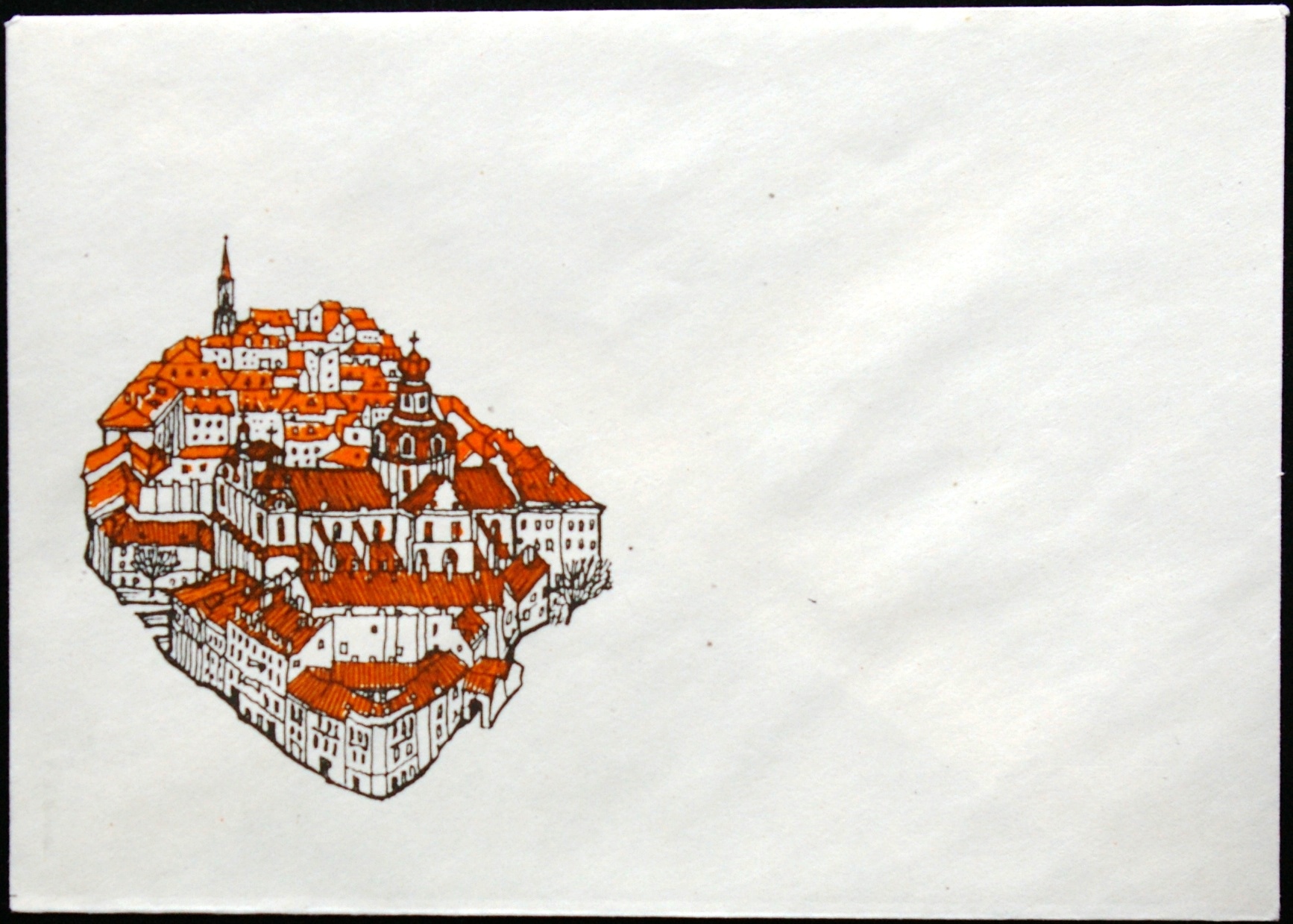 Lietuva, 1992m ne ženklinis vokas ** B