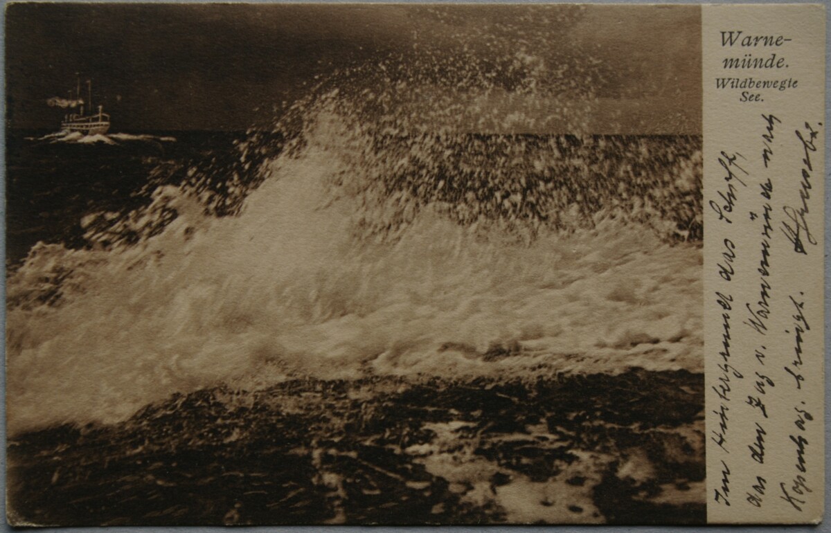 Vokietijos Reichas 1909m atvirlaiškis
