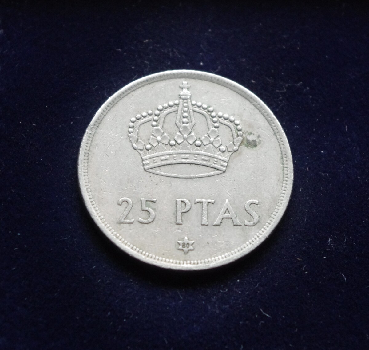 Ispanija, 25 pesetos 1975m *80