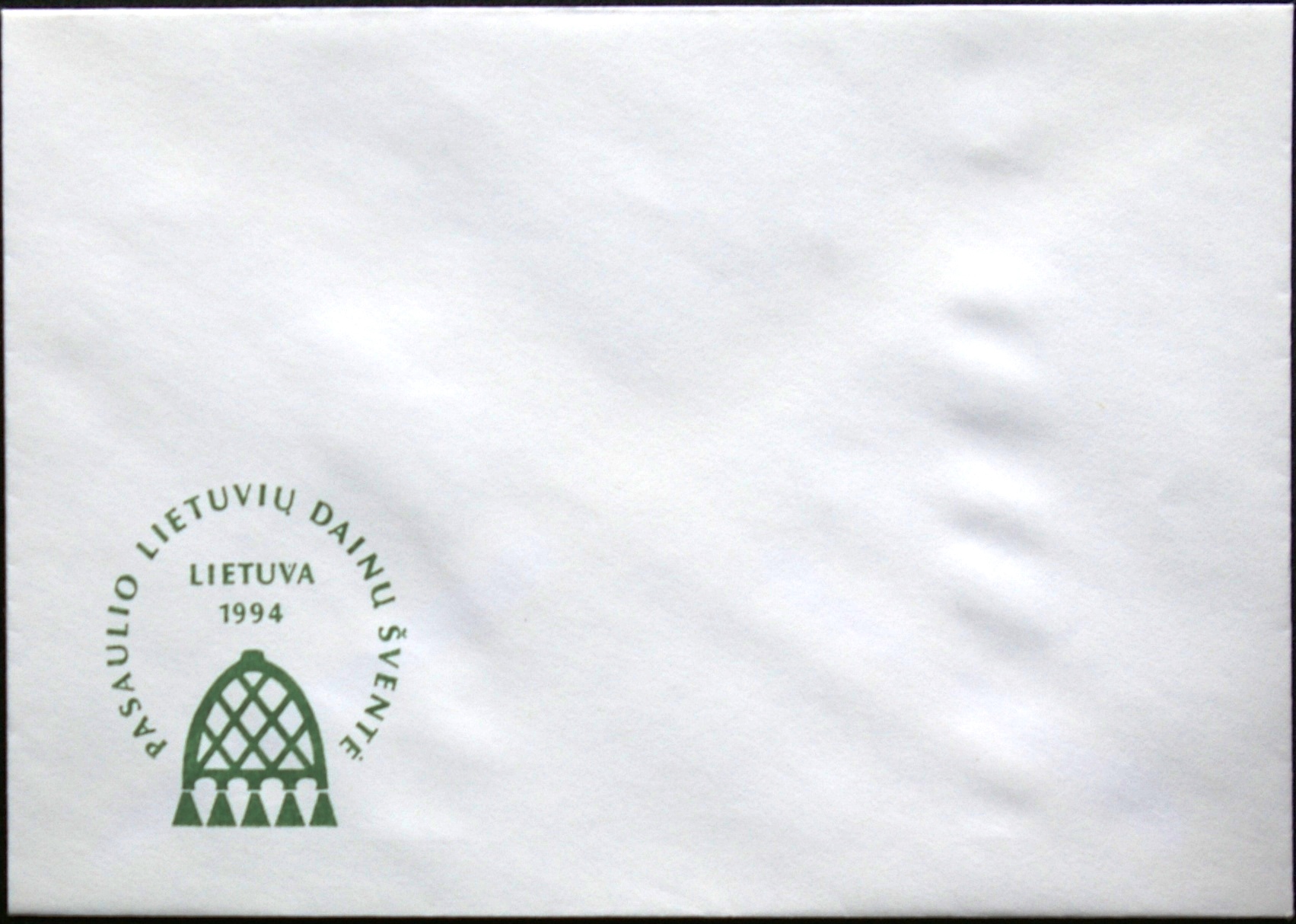 Lietuva, 1994m ne ženklinis vokas ** B