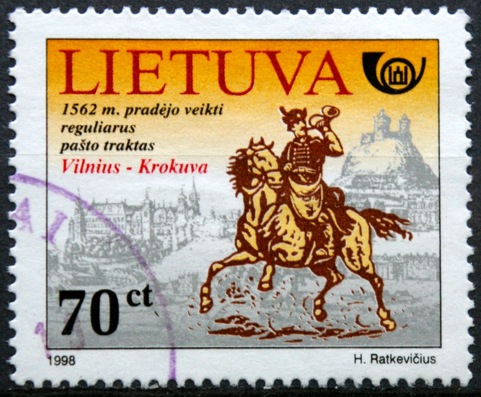 Lietuva MiNr 676 Used(O)