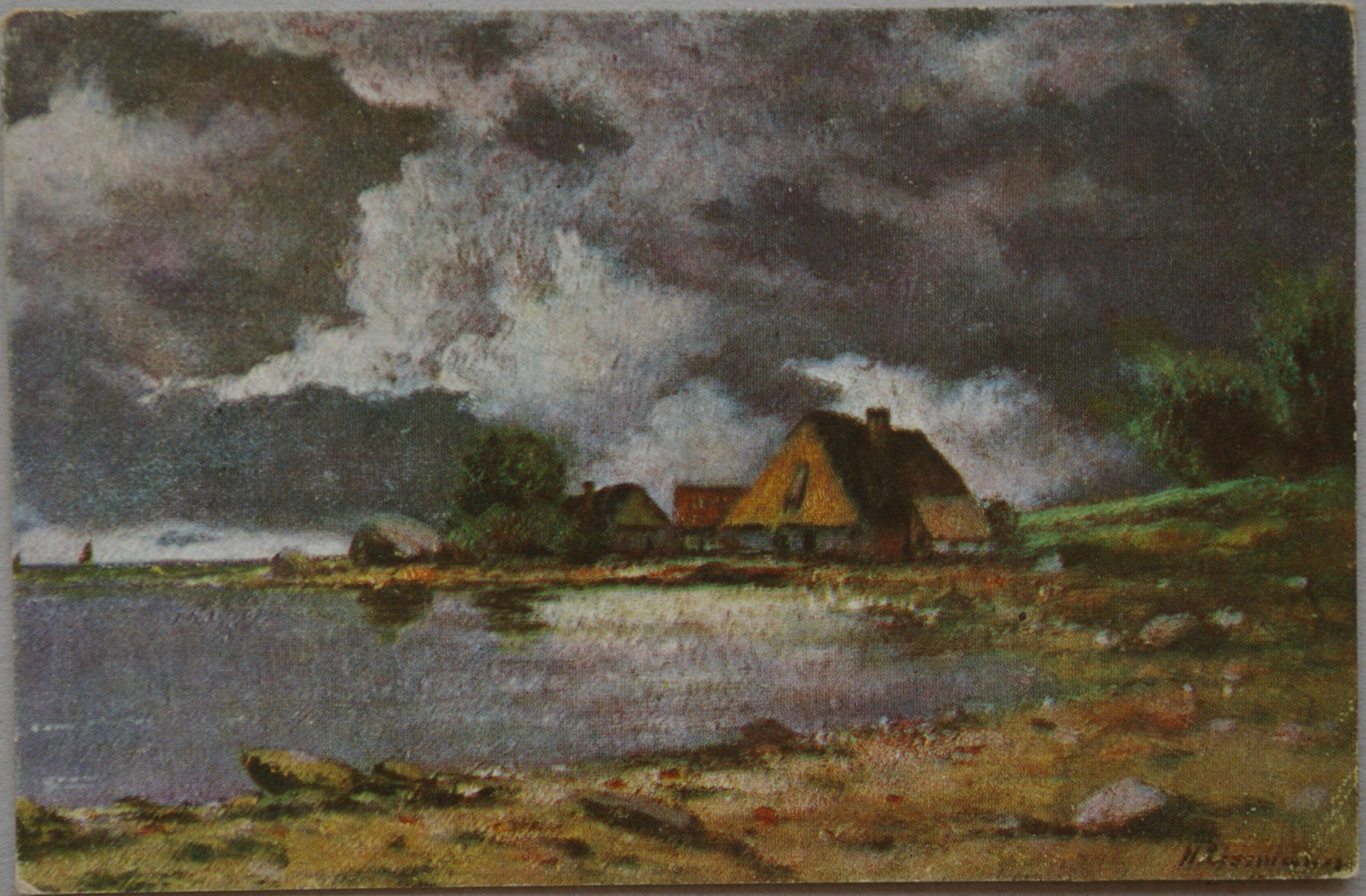 Vokietijos Reichas 1915m atvirlaiškis