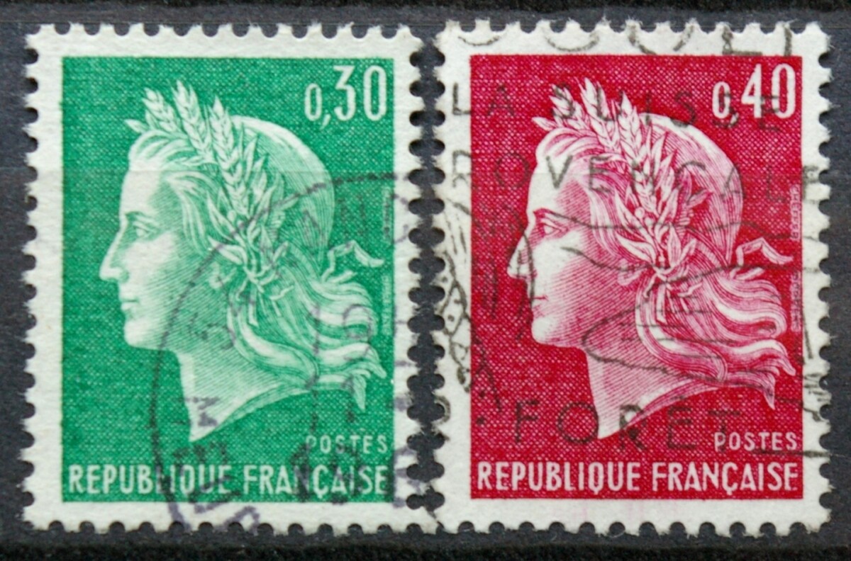 Prancūzija, pilna serija ScNr 1230-1231 Used(O)