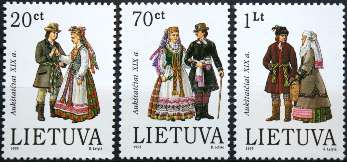 Lietuva, pilna serija MiNr 581-583 MNH** AG