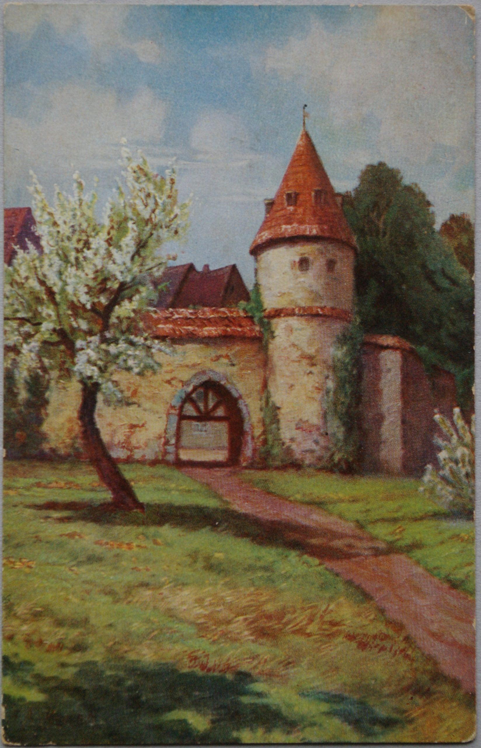 Vokietijos Reichas 1916m atvirlaiškis