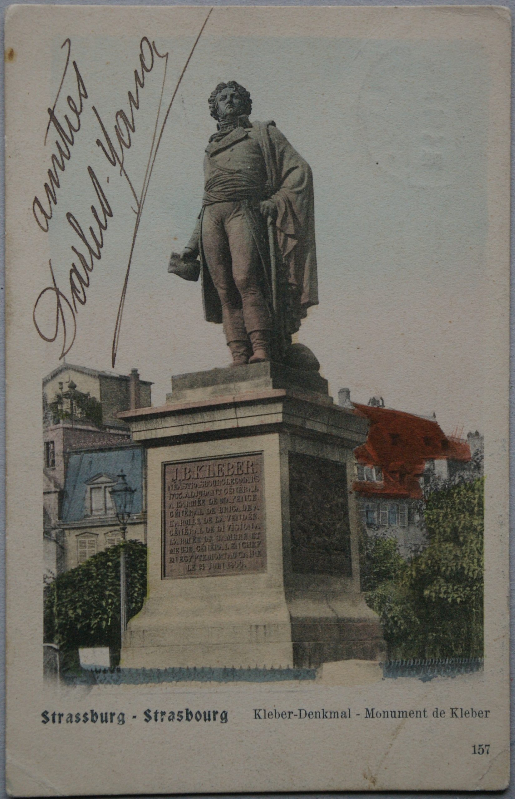 Vokietijos Reichas, Strazbūras, 1906m atvirlaiškis