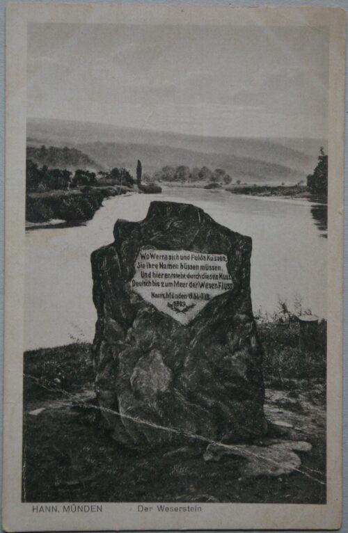 Vokietijos Reichas, Hannmundenas, 1921m atvirlaiškis