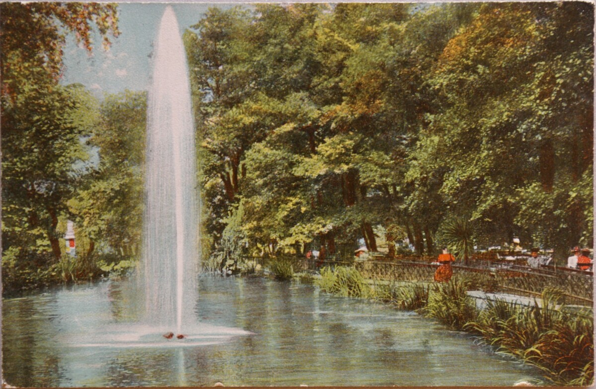 Vokietijos Reichas, Bad Harzburgas, 1909m atvirlaiškis