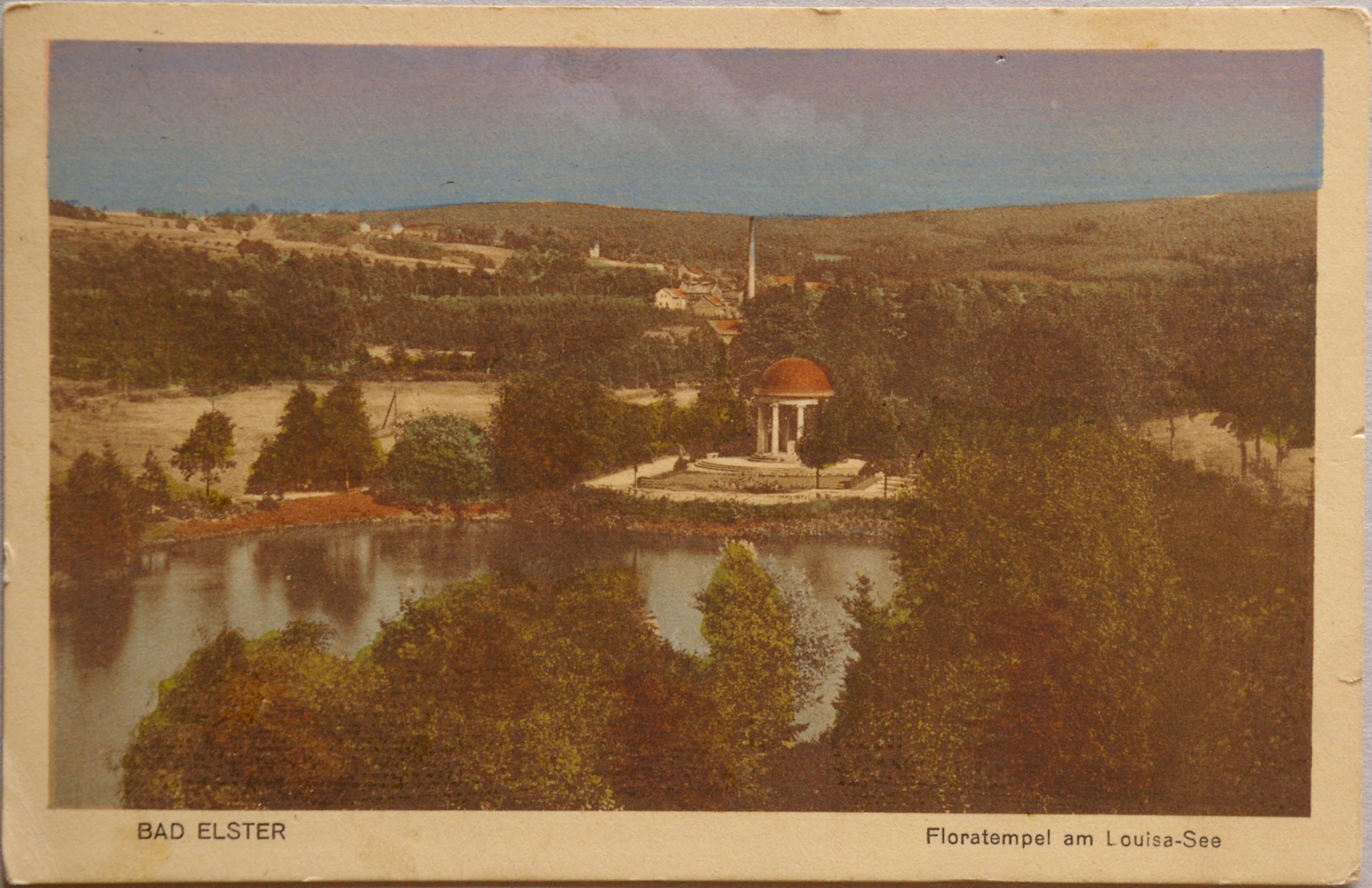 Vokietijos Reichas, Bad Elsteris 1916m atvirlaiškis